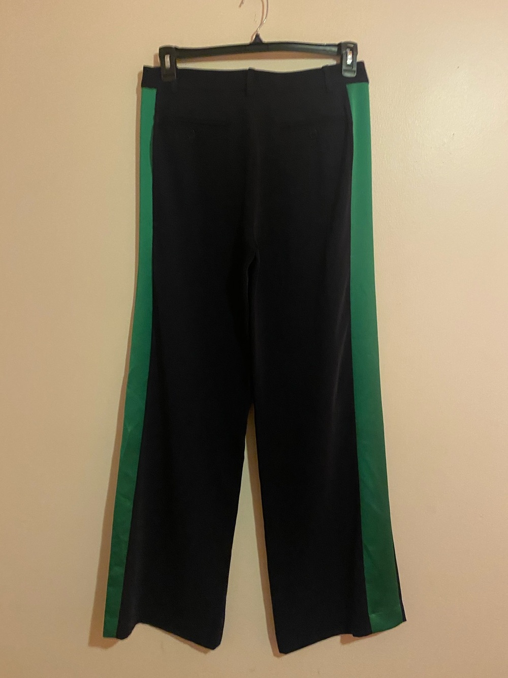 Black Pants Lauren Ralph Lauren with Green Stripe